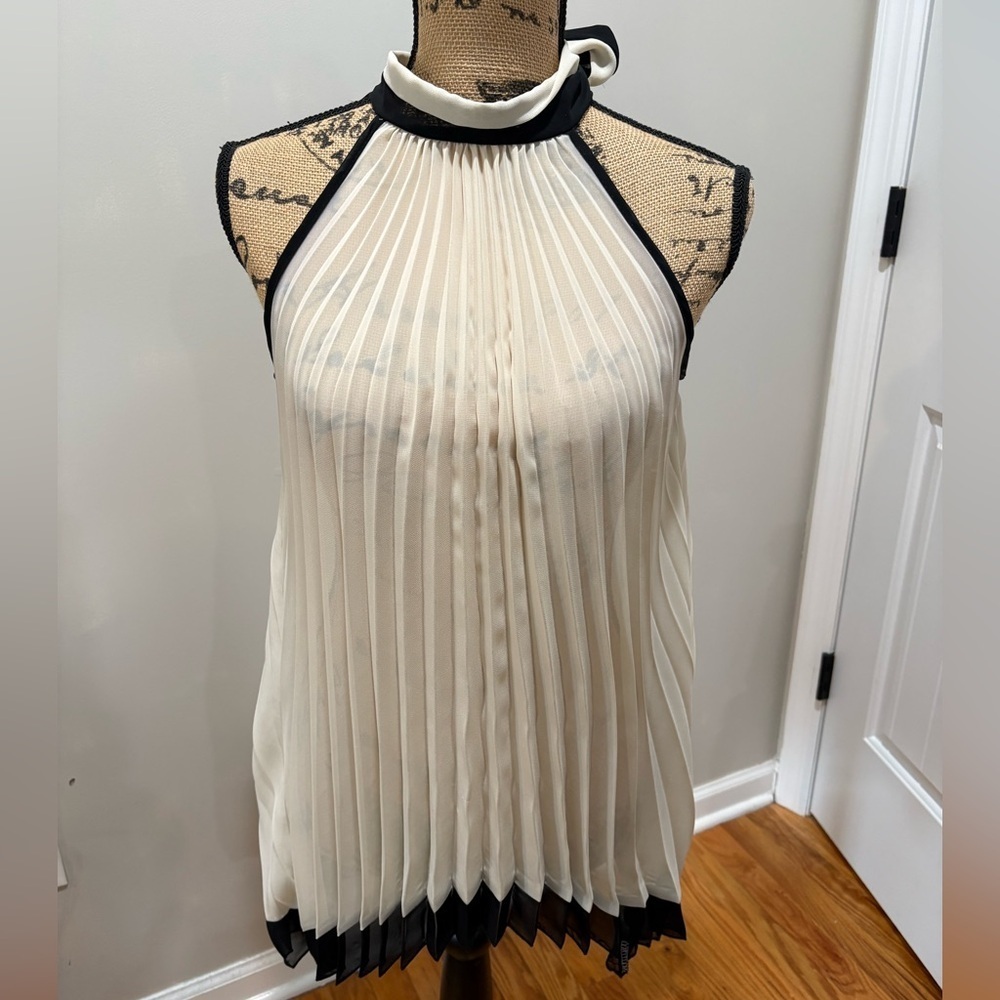 ▪️ROMEO & JULIET COUTURE Pleated Blouse